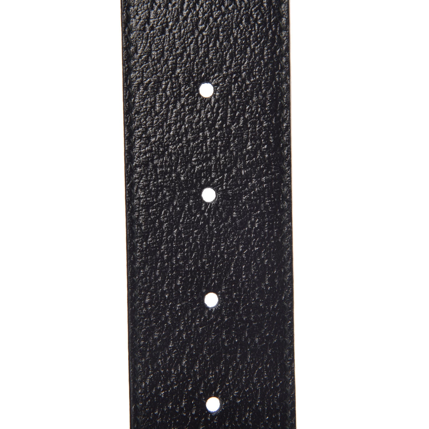 Gucci Textured Calfskin Double G 40mm Belt 95 38 Black 6 of 7