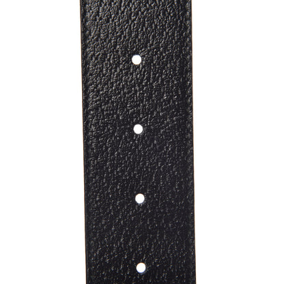 Gucci Textured Calfskin Double G 40mm Belt 95 38 Black 6 of 7