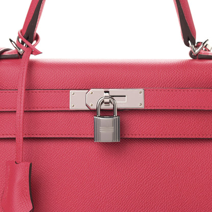 Hermes Epsom Kelly Sellier 28 Rose Extreme 9 of 10