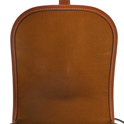 Celine Triomphe Canvas Folco Bag Tan 12 of 13