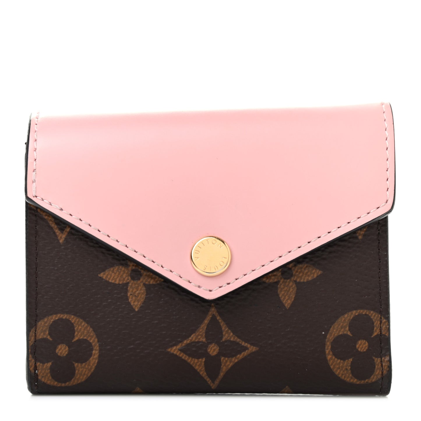 Monogram Zoe Wallet Rose Ballerine