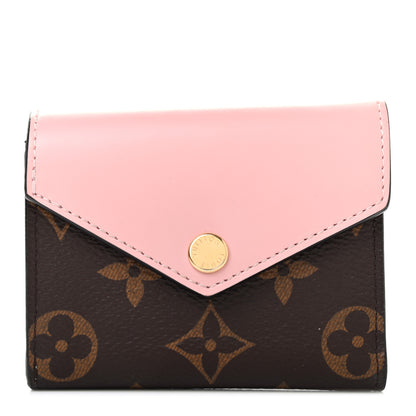 Louis Vuitton Monogram Zoe Wallet Rose Ballerine 1 of 7