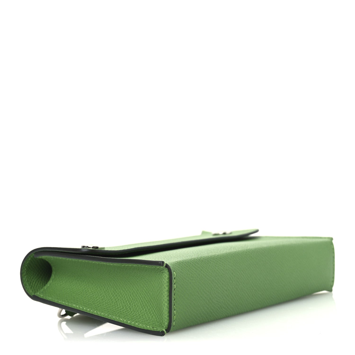 Hermes Epsom Hermesnap Wallet Vert Yucca 4 of 11