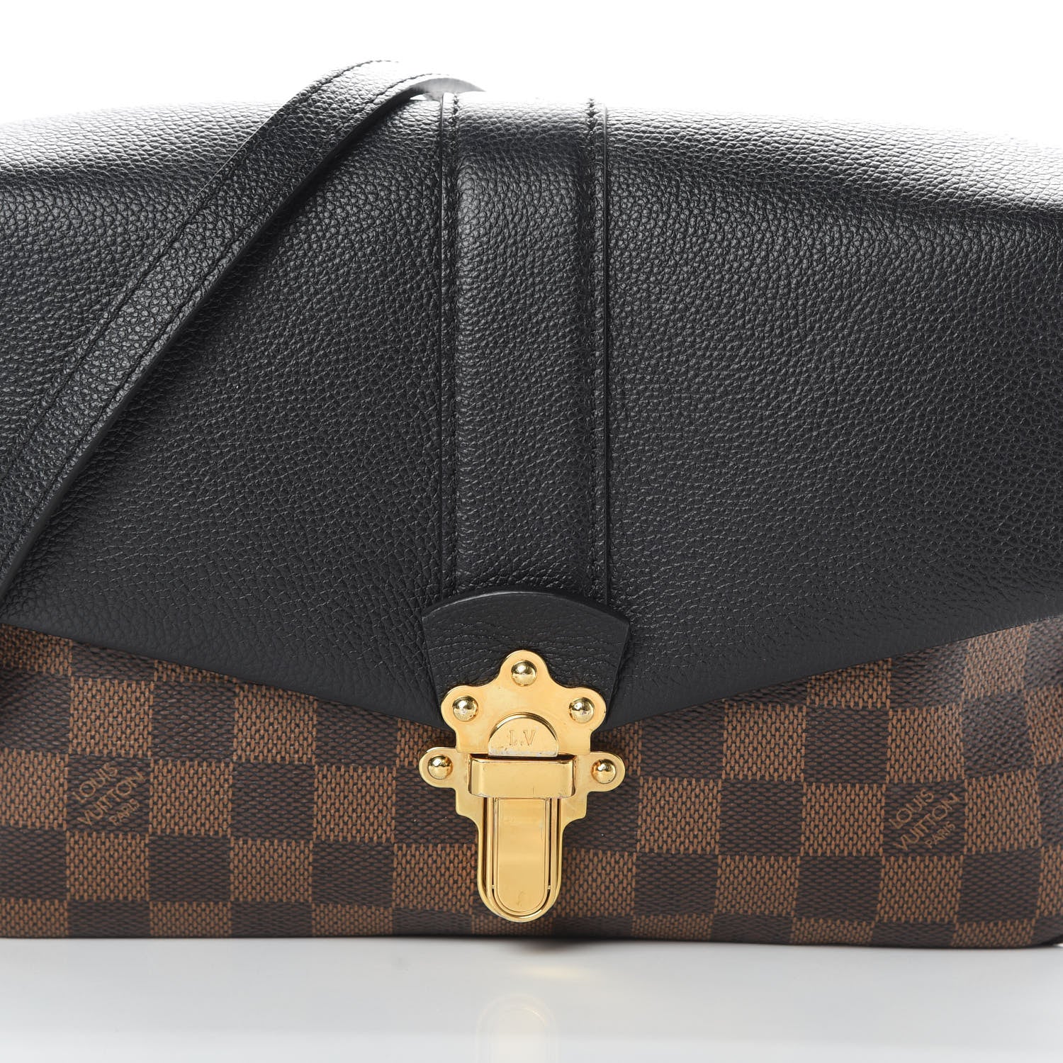 Louis Vuitton Damier Ebene Clapton Black 8 of 11