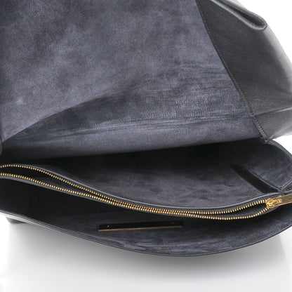 Celine Calfskin Blade Flap Black 5 of 11