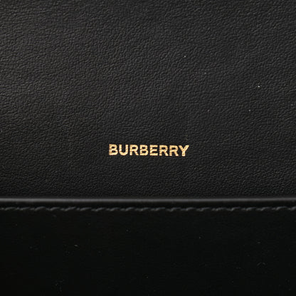 Burberry Calfskin Vintage Check New Hampshire Bag Black 6 of 9