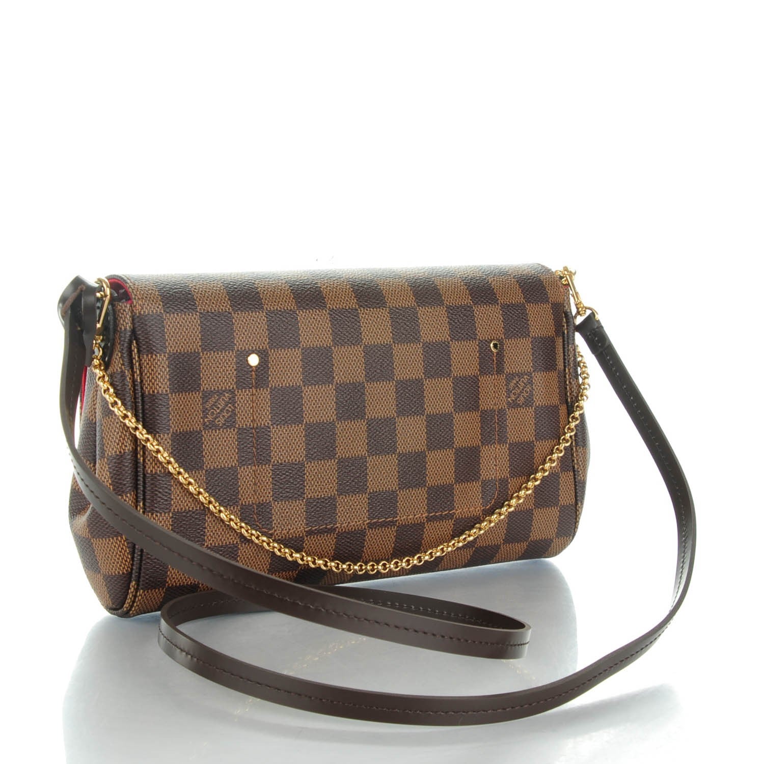 Louis Vuitton Damier Ebene Favorite MM 3 of 8