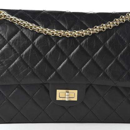 Chanel Aged Calfskin Quilted 2.55 Reissue 226 Flap Black 10 of 10