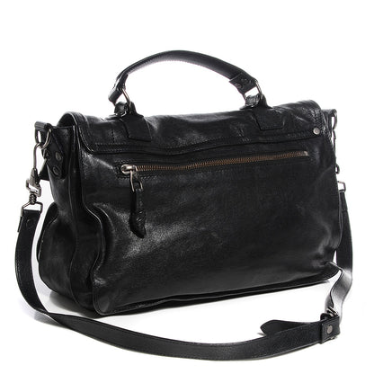 Proenza Schouler Lambskin Medium PS1 Satchel Black 7 of 14