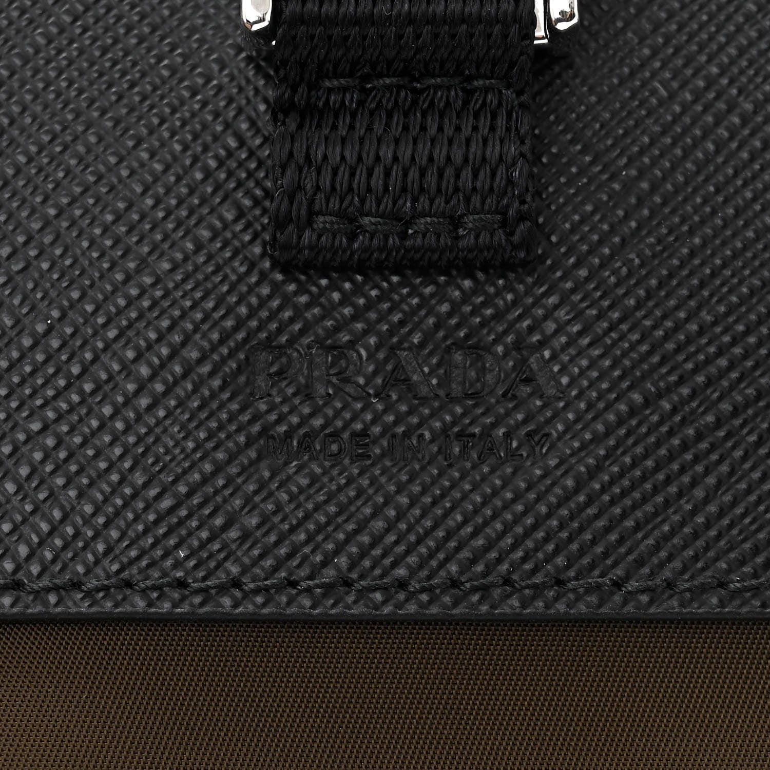 Prada Re-Nylon Saffiano Smartphone Case Crossbody Tundra 6 of 10