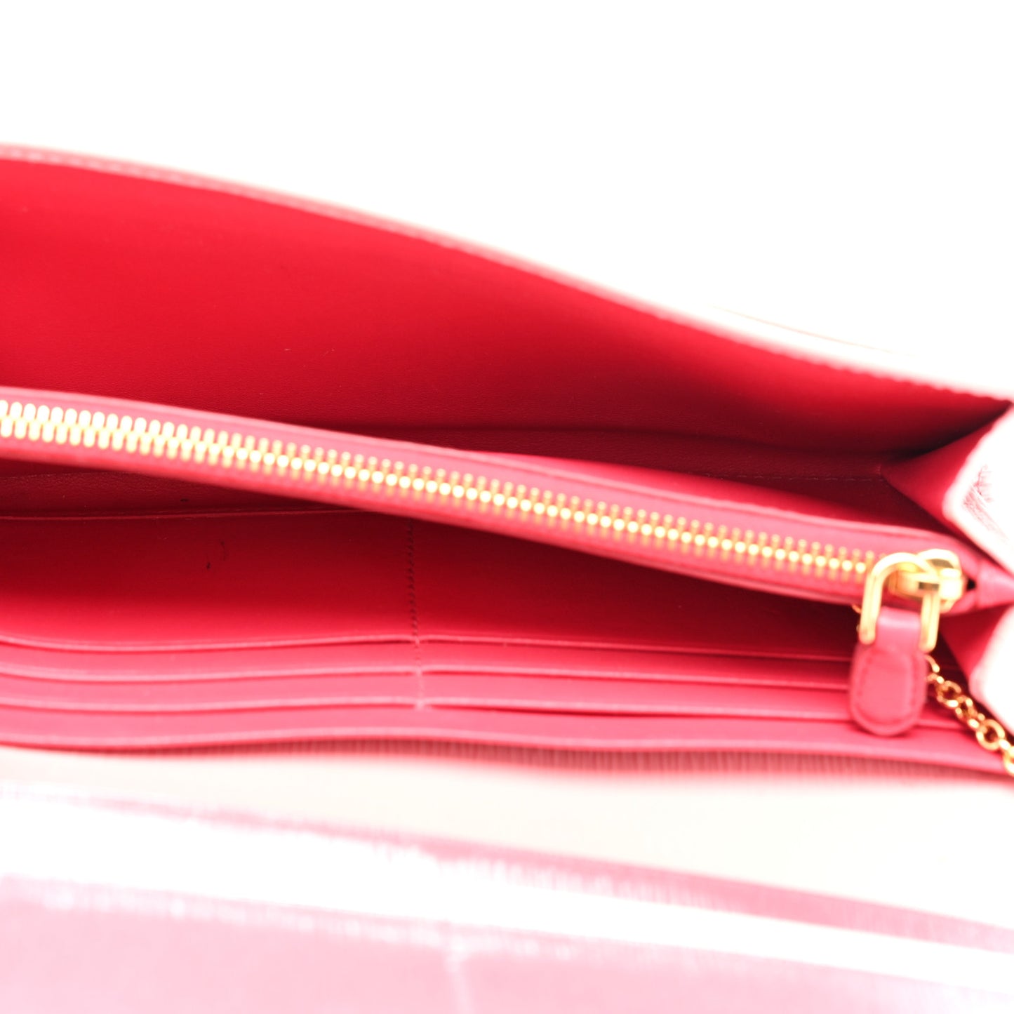 Saffiano Continental Flap Wallet Geranio