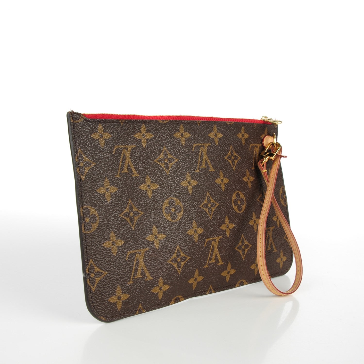Louis Vuitton Monogram Neverfull MM GM Pochette Cherry 3 of 8