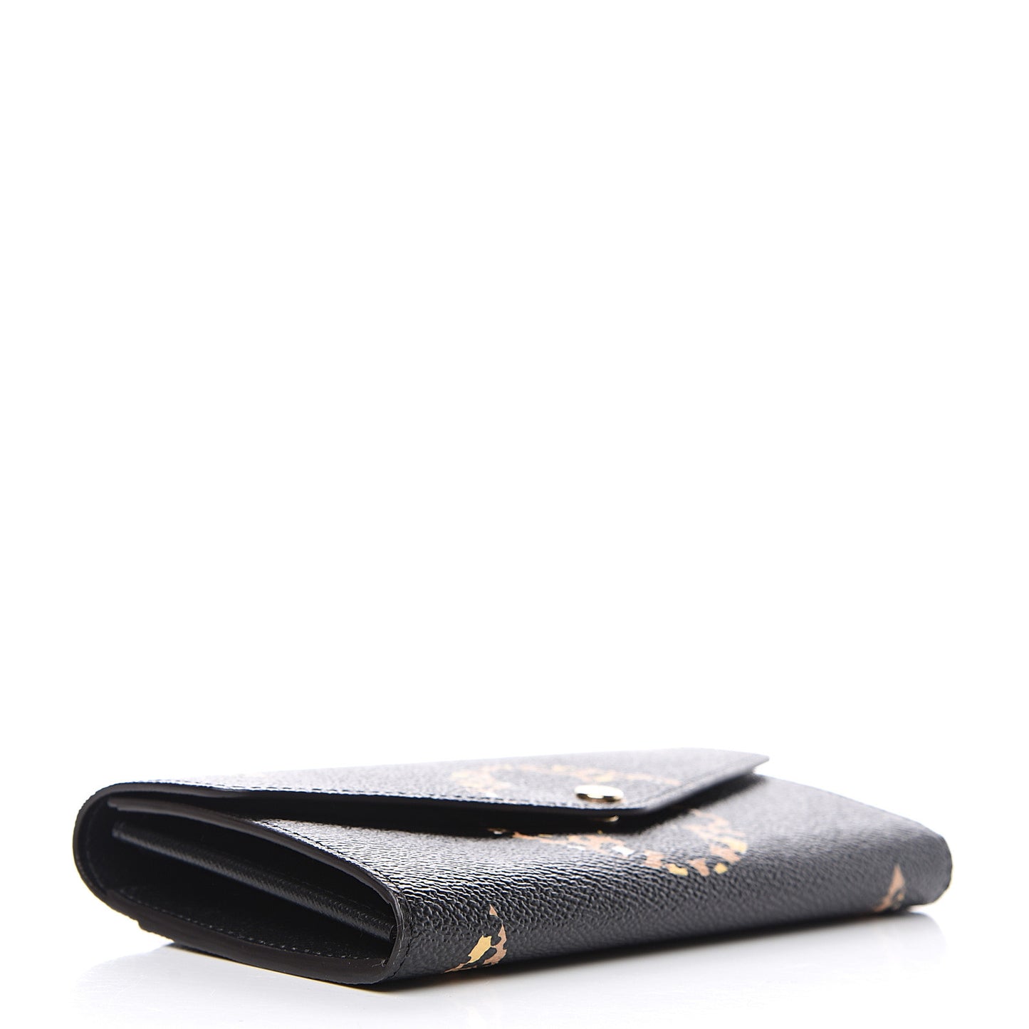 Monogram Giant Jungle Sarah Wallet Black
