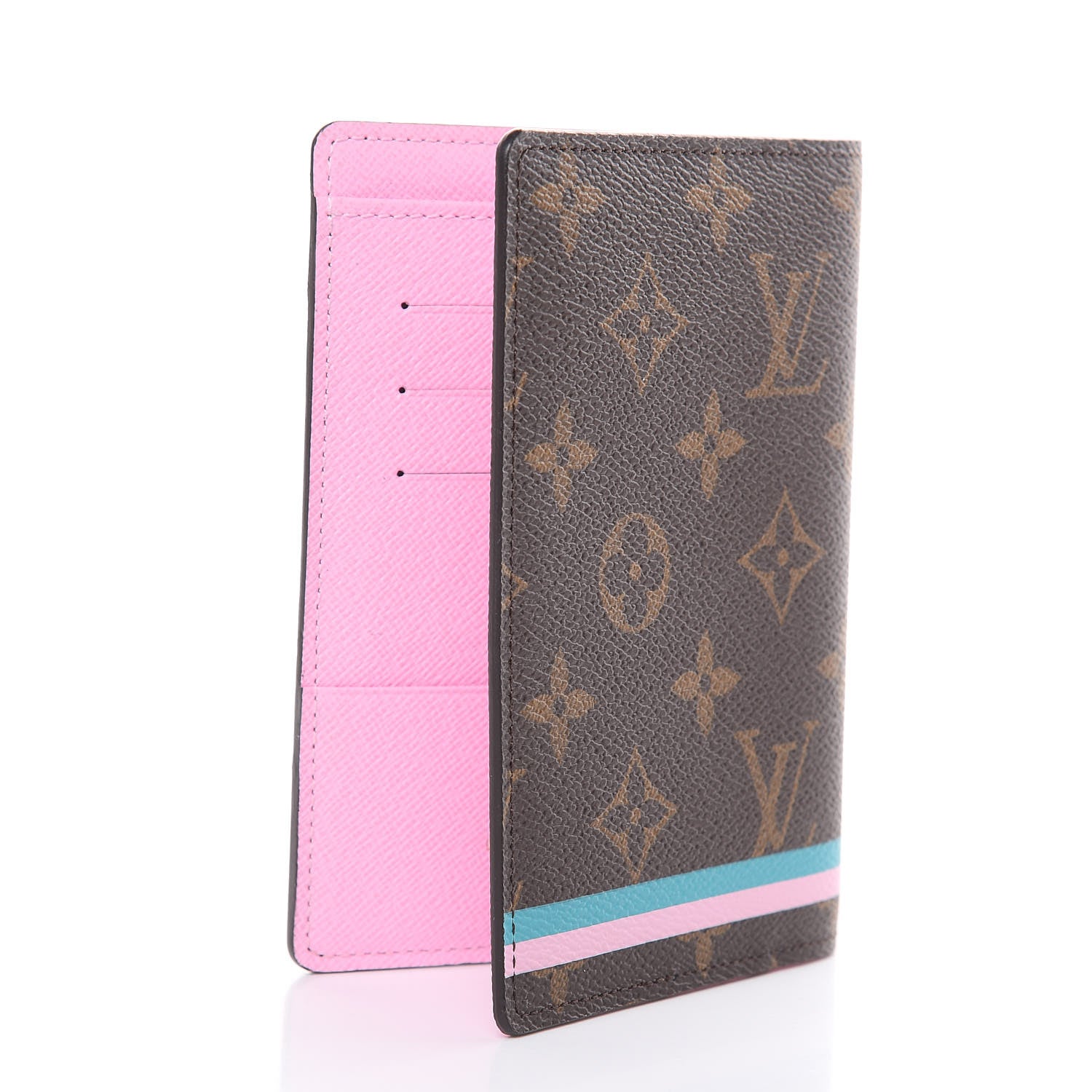 Louis Vuitton Monogram 2016 Christmas Animation Passport Cover Rose Ballerine 3 of 7