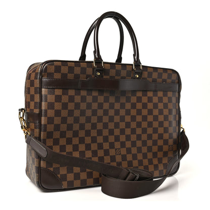 Louis Vuitton Damier Ebene Porte Documents Voyage GM 3 of 12