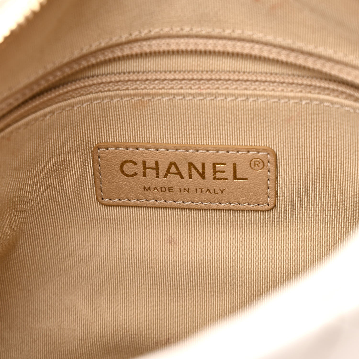 Chanel Calfskin Quilted Enchained Camera Case Bag White 6 of 18