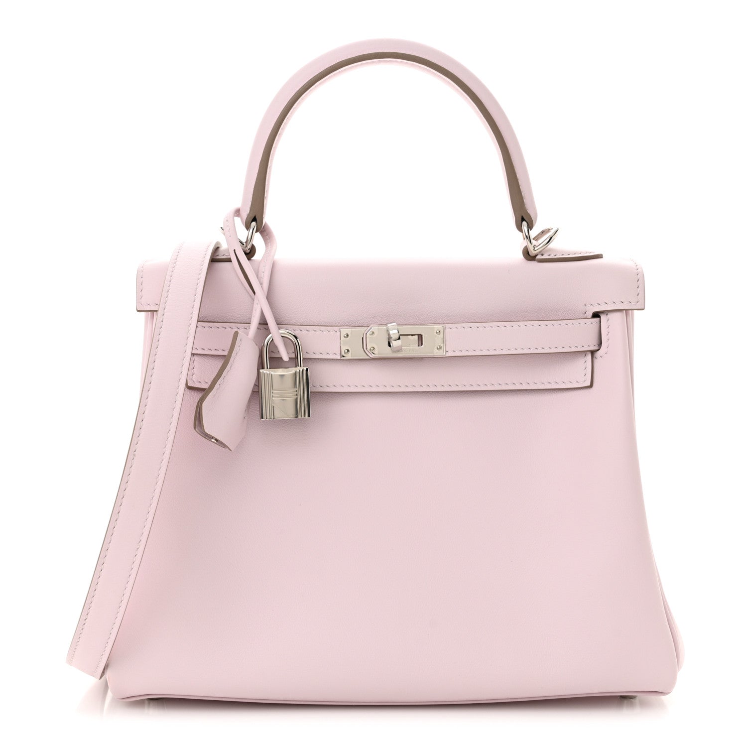 Hermes Swift Kelly Retourne 25 Mauve Pale 1 of 11