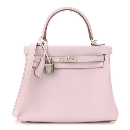 Hermes Swift Kelly Retourne 25 Mauve Pale 1 of 11