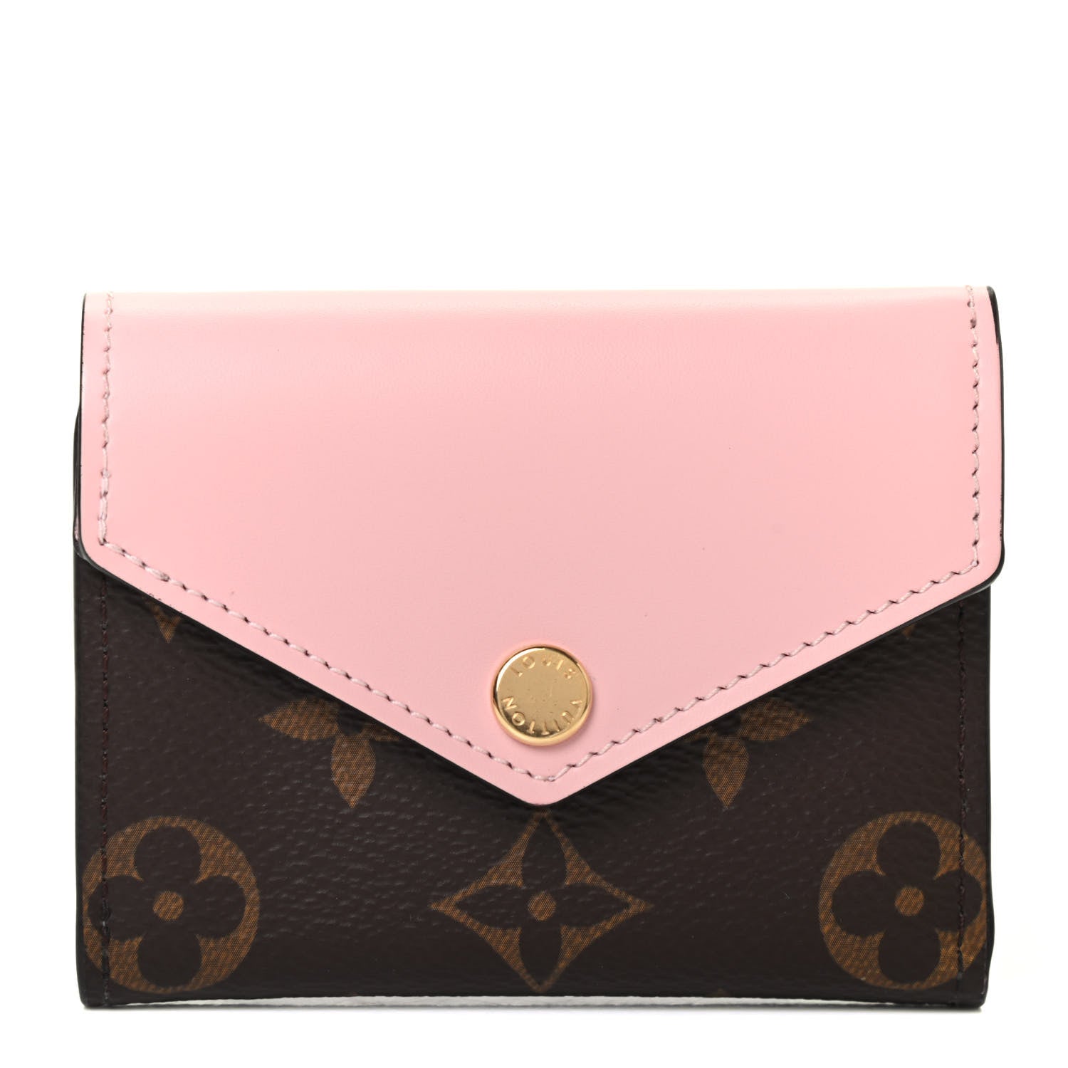 Louis Vuitton Monogram Zoe Wallet Rose Ballerine 1 of 4