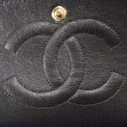 Chanel Caviar Quilted Medium Double Flap Black 7 of 11