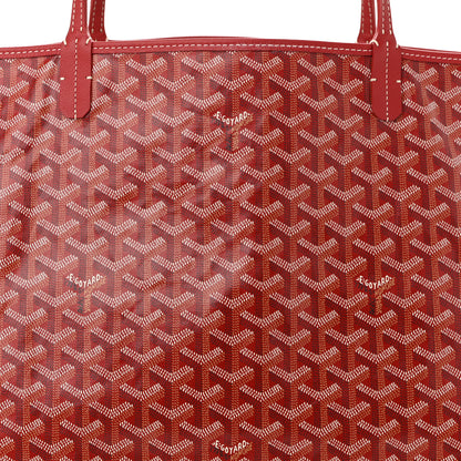 Goyard Goyardine Saint Louis GM Red 6 of 10