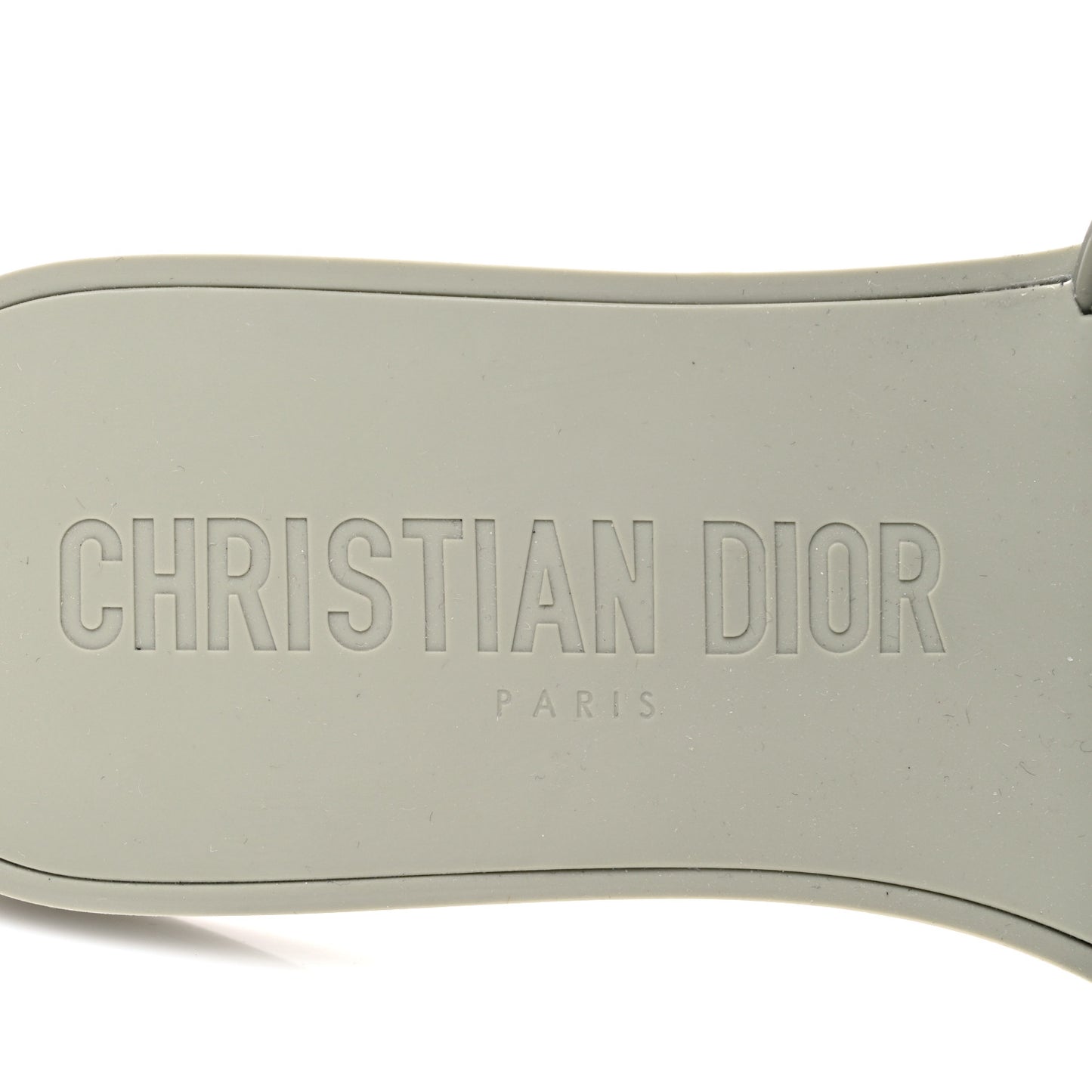 Rubber Macrocannage Dio(r)evolution Slide Sandals 36 Desert Shade