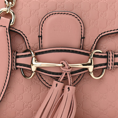 Gucci Microguccissima Mini Emily Shoulder Bag Soft Pink 8 of 11