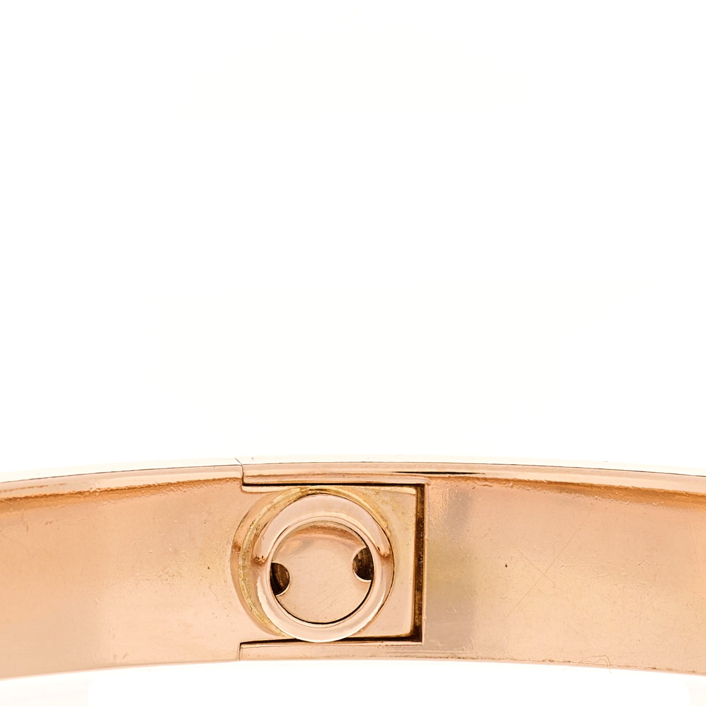 18K Pink Gold LOVE Bracelet 17