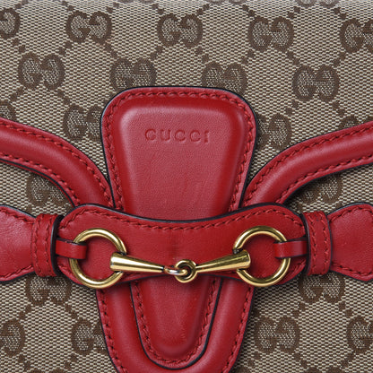 Gucci Monogram Ruinart Calfskin Small Lady Web Shoulder Bag Beige Ebony Hibiscus Red 12 of 13