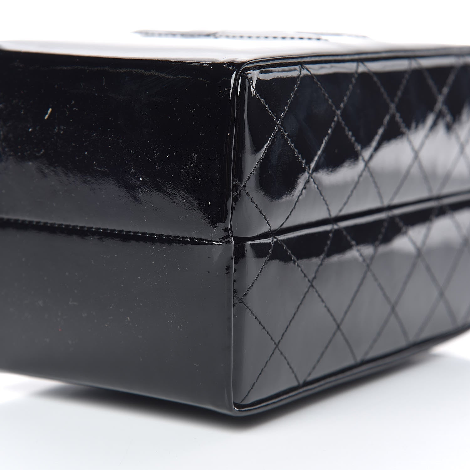 Chanel Patent Milk Carton Bag Black 6 of 9