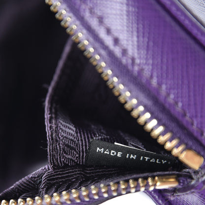 Prada Saffiano Mini Camera Crossbody Viola 7 of 8