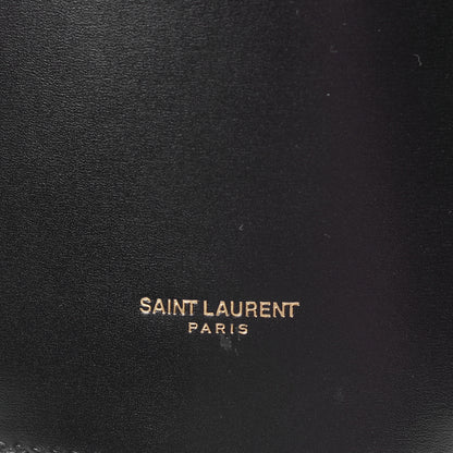Saint Laurent Smooth Calfskin Medium Talitha Bucket Bag Black 6 of 11