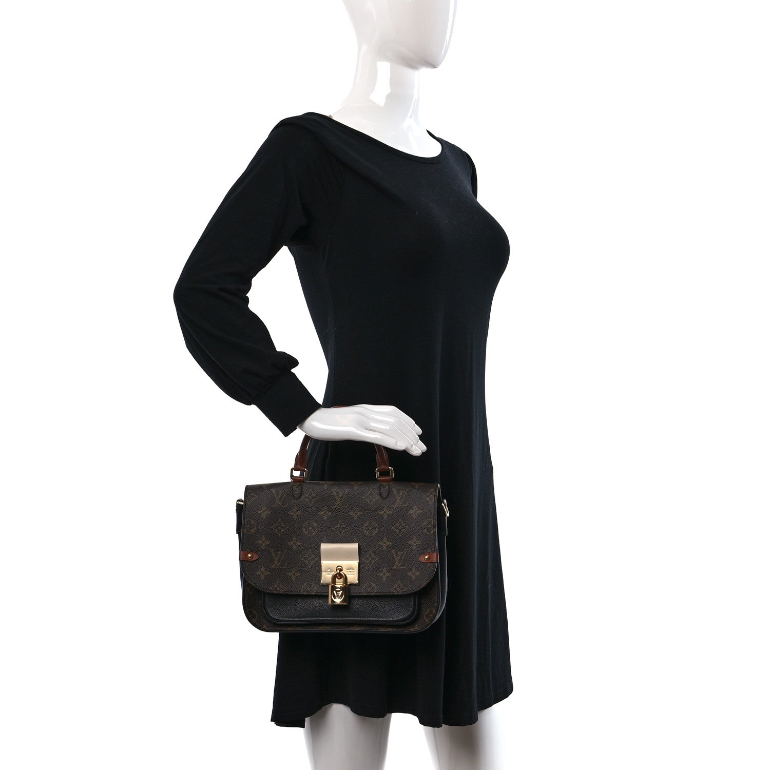 Louis Vuitton Monogram Vaugirard Black 2 of 8