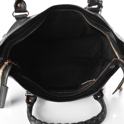 Balenciaga Agneau Giant 12 Rose Gold Hardware City Black 5 of 7