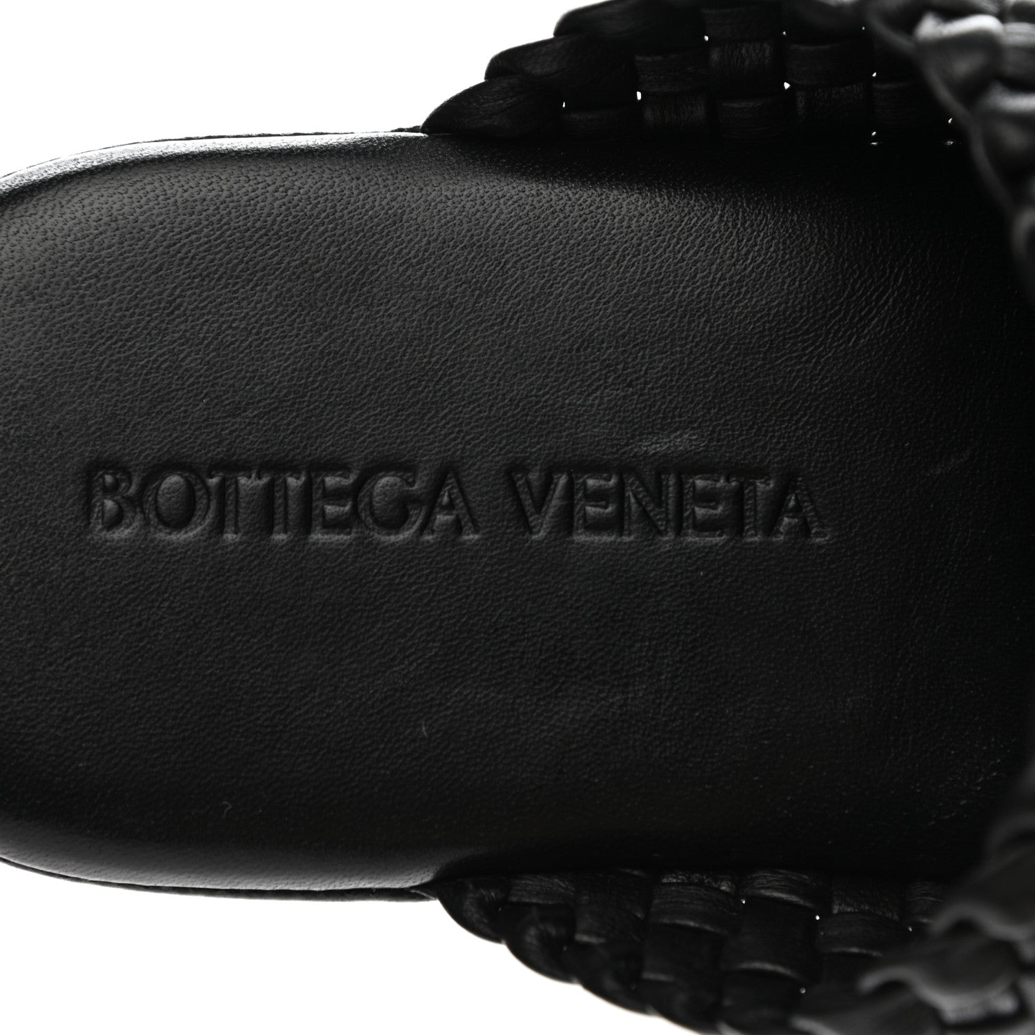 Bottega Veneta Nappa Intrecciato Slipper Mules 41 Black 7 of 8