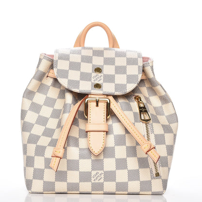 Louis Vuitton Damier Azur Sperone BB Backpack 1 of 8