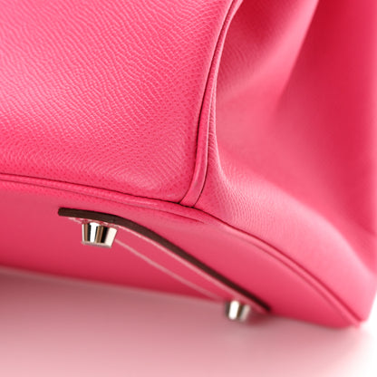 Hermes Epsom Birkin 35 Rose Tyrien 11 of 14