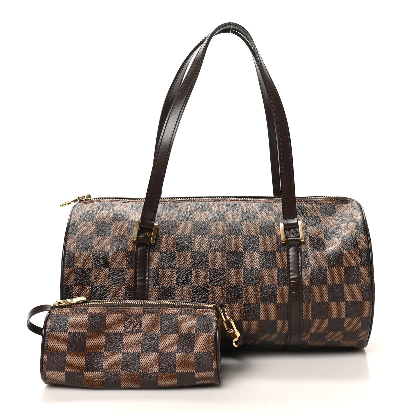Damier Ebene Papillon 30 With Companion