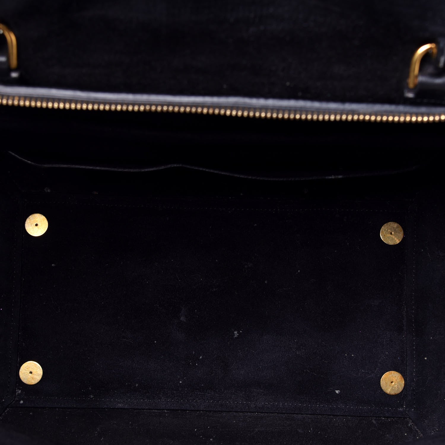 Celine Calfskin Crocodile Embossed Small Belt Bag Navy 5 of 9