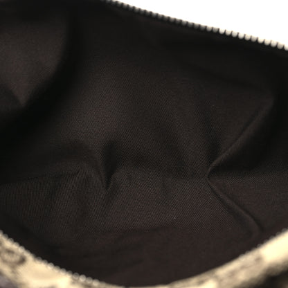 Gucci GG Monogram Web Double Pocket Belt Bag Dark Brown 5 of 10