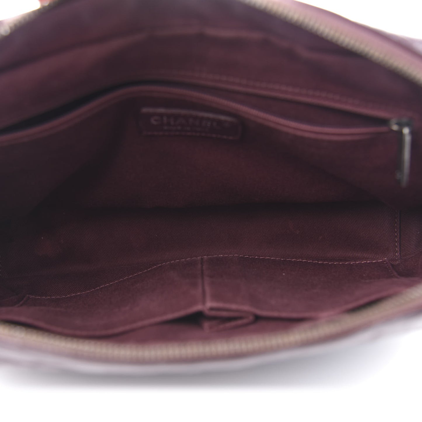 Aged Calfskin Jumbo New Portobello Flap Burgundy