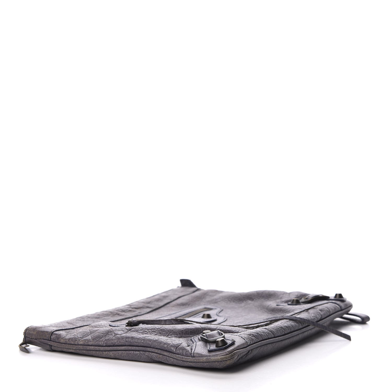 Balenciaga Agneau Classic Hardware Flat Handle Clutch Jacynthe 4 of 6