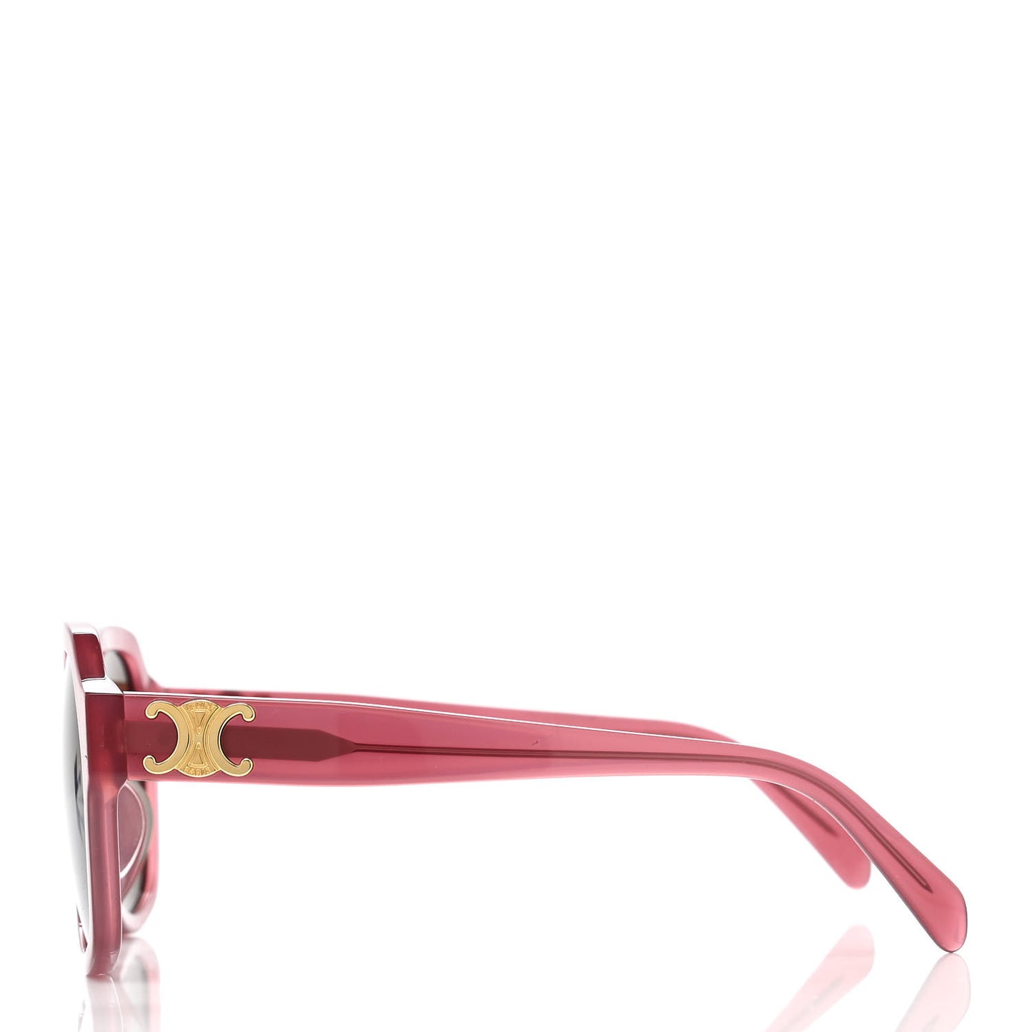 Acetate Triomphe Sunglasses CL40189F Milky Merlot