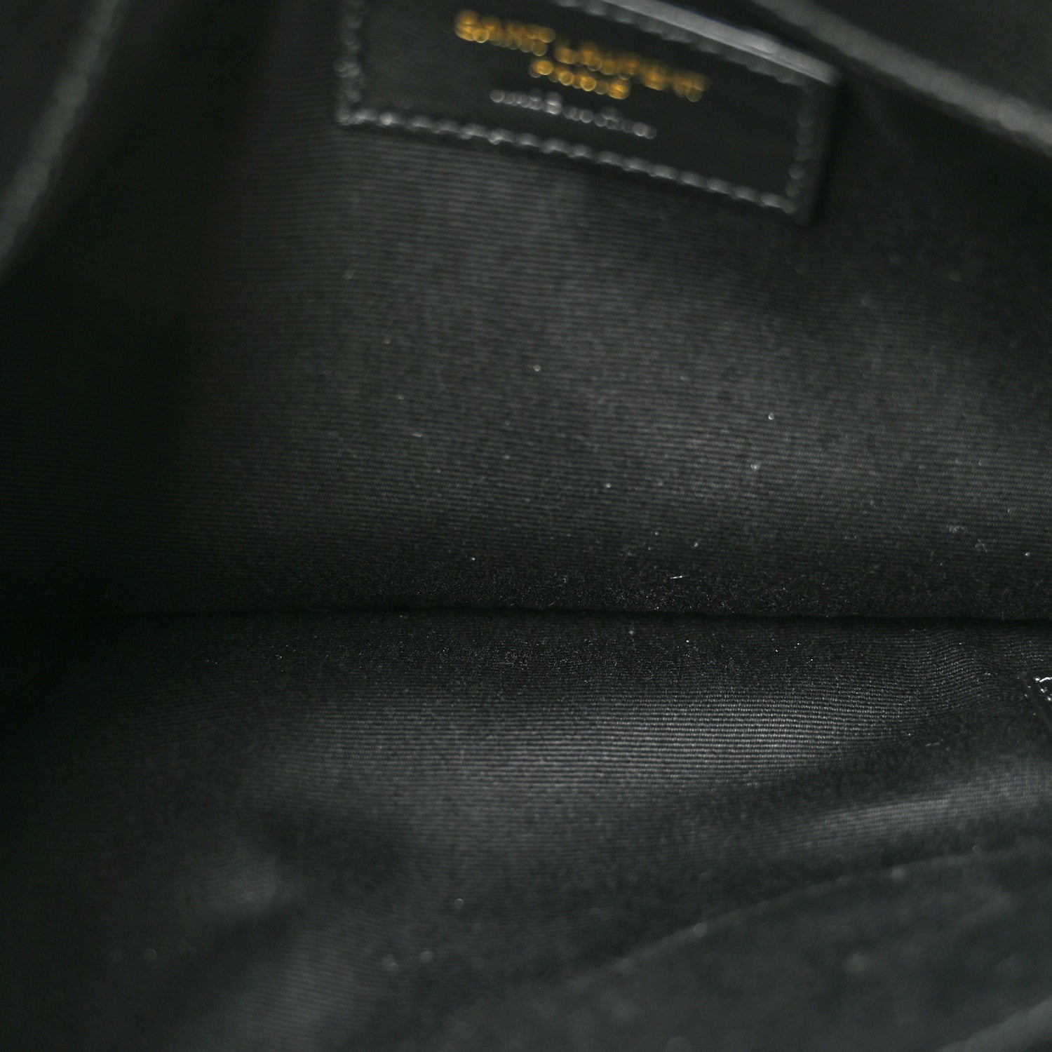 Saint Laurent Grain De Poudre Uptown Pouch Black 5 of 8
