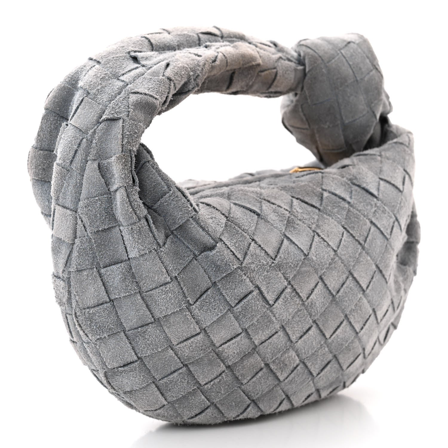 Bottega Veneta Suede Intrecciato Mini Jodie Thunder 3 of 11