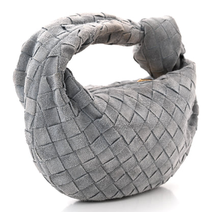 Bottega Veneta Suede Intrecciato Mini Jodie Thunder 3 of 11