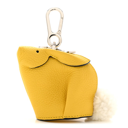 Loewe Calfskin Bunny Charm Yellow 1 of 4