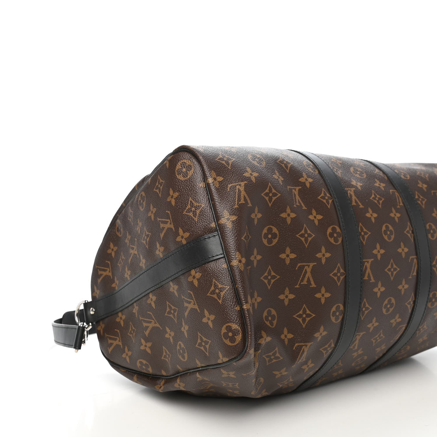 Louis Vuitton Monogram Macassar Keepall Bandouliere 45 7 of 10