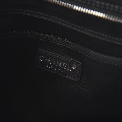 Chanel Calfskin Diamond Stitch Tote Black 8 of 10