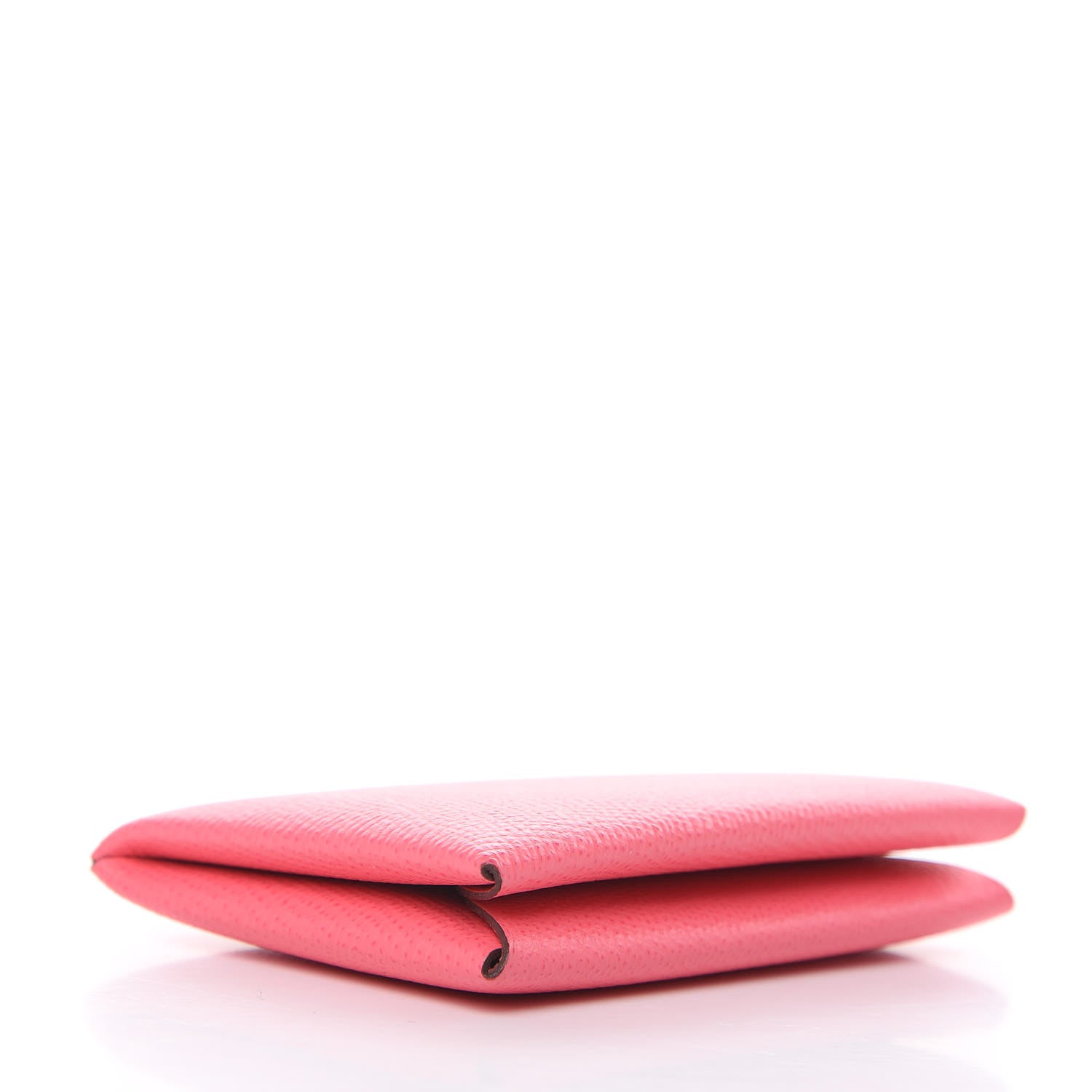 Hermes Epsom Calvi Card Case Rose Azalee 4 of 7